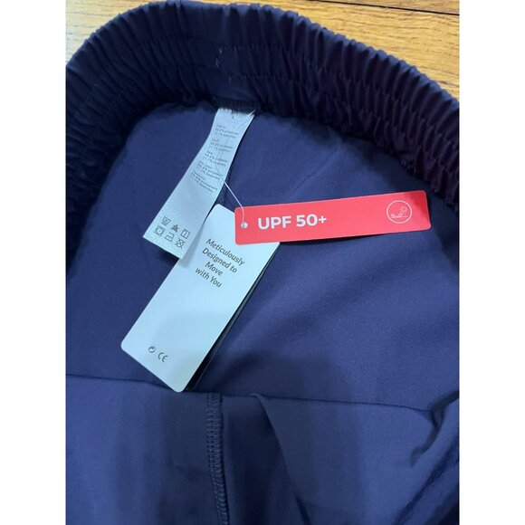 BALEAF Athletic Shorts Women's Size Large Inseam 7.5" UPF 50+ Blue NWT - Picture 3 of 4